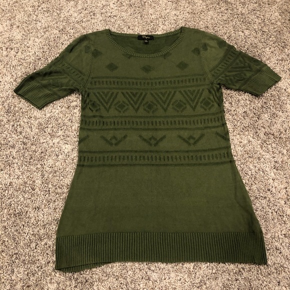 BOHO sweater style top - Picture 2 of 5
